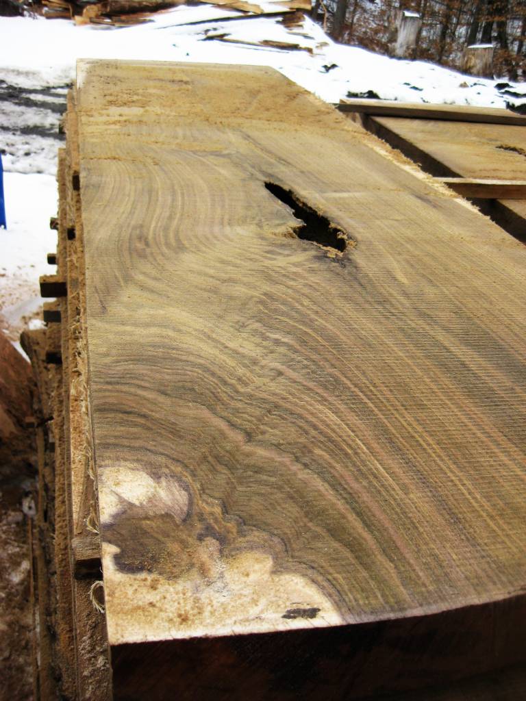 Photos of Walnut Getting Milled