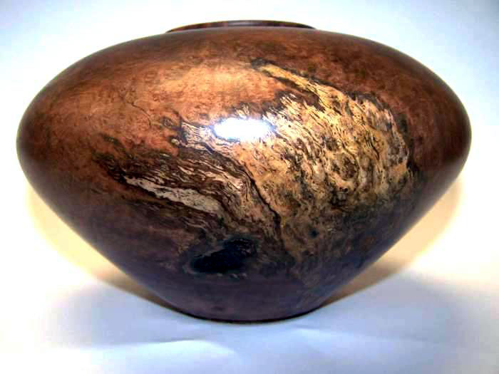 Rhododendron burl hollow form