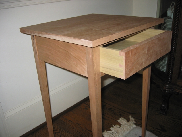 Shaker-style night table