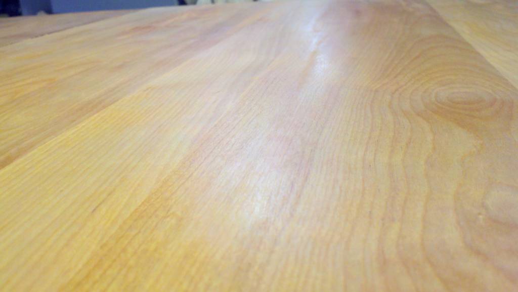 Table Finish without Poly