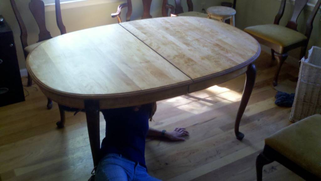 Table Finish without Poly