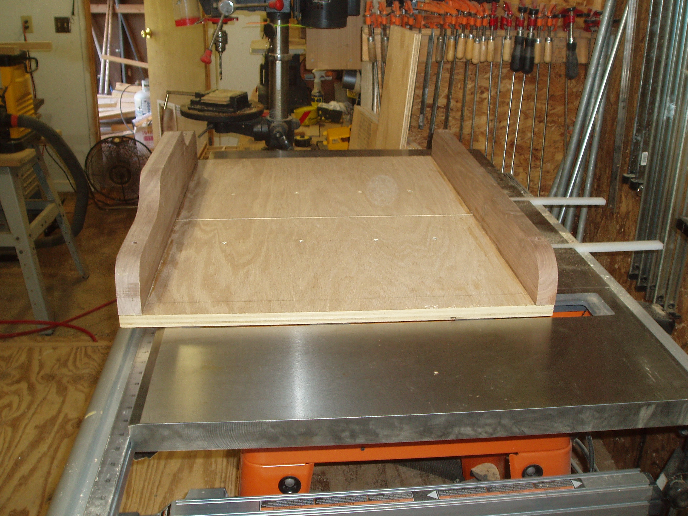 Tablesaw sled