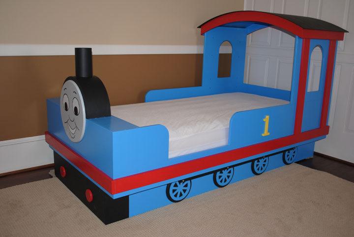 Train bed - side view