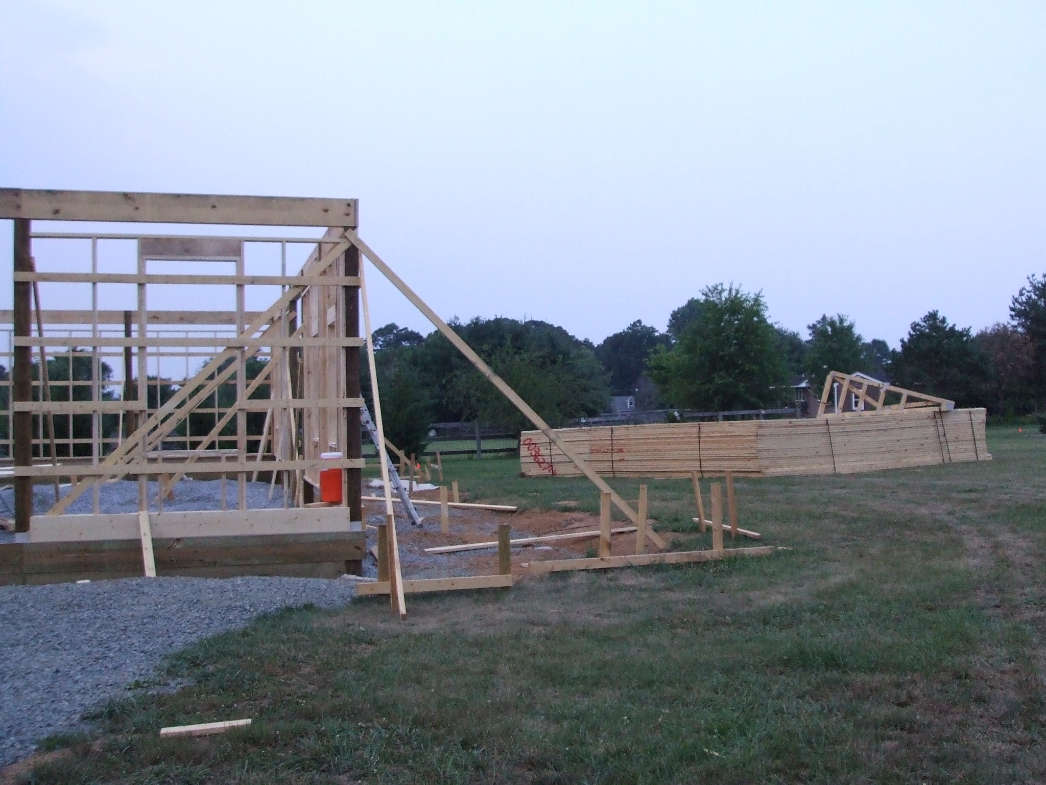 Trusses are here