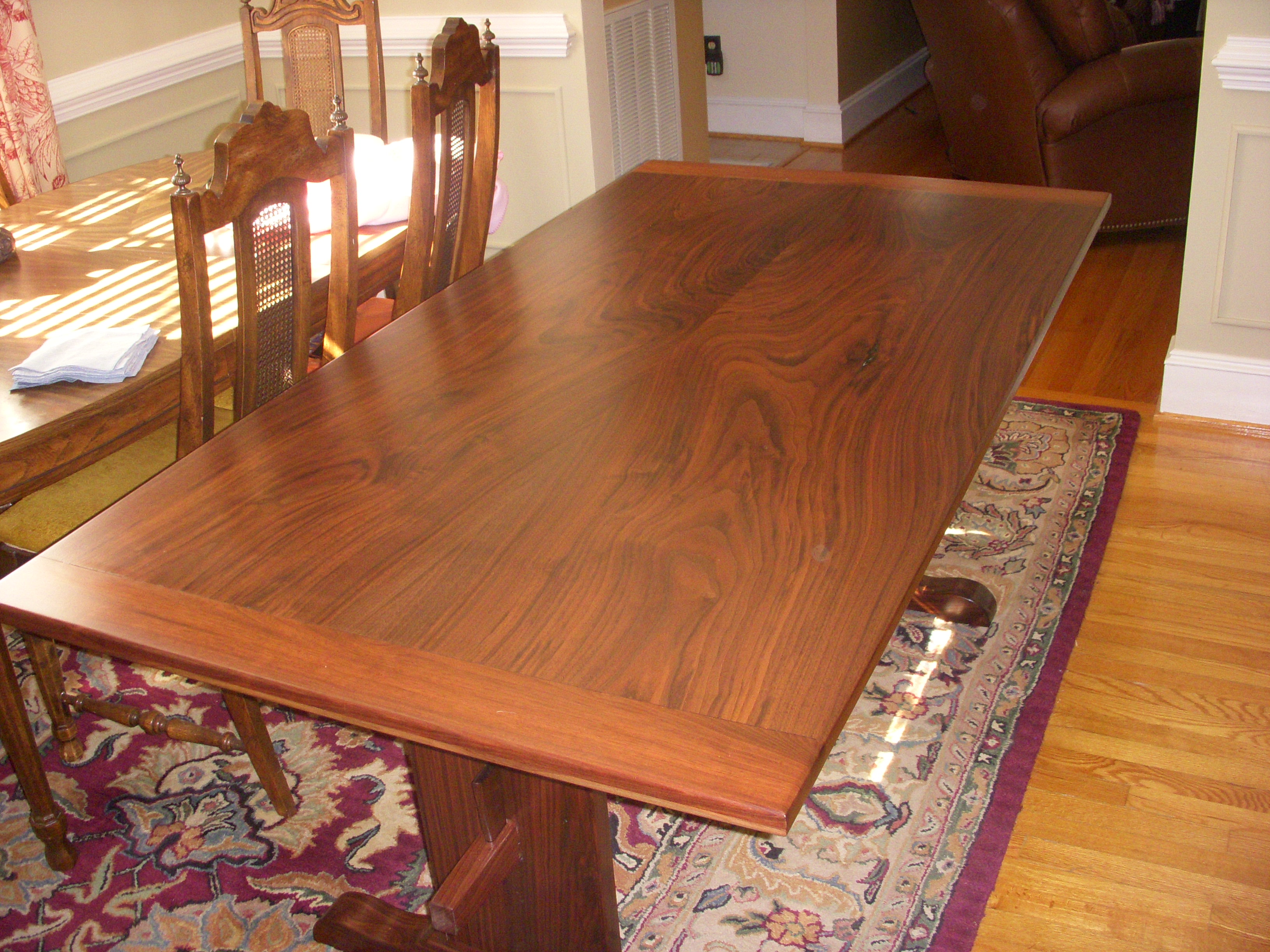 Walnut dining Room table