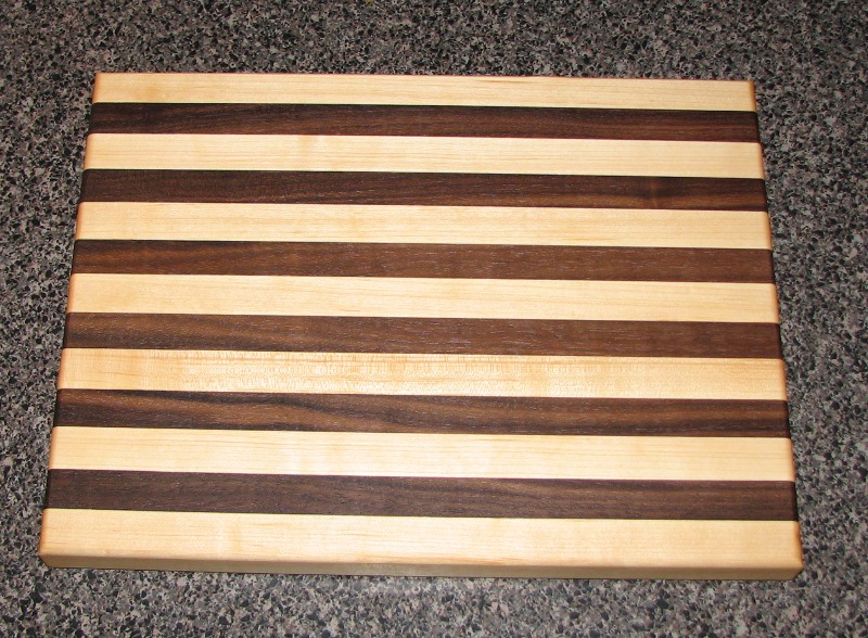 Walnut & Maple Cutting Board
