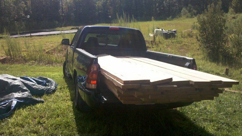 1/2 loads in the tiny tacoma