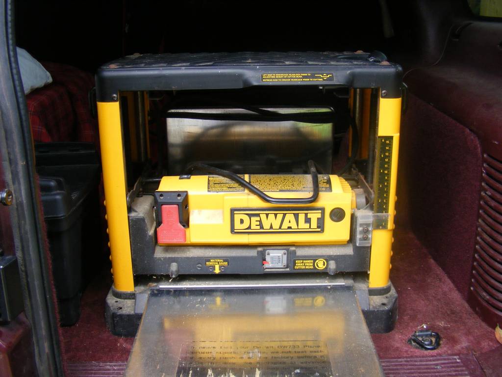 12" DeWalt planer,picked up on Craigs list 150.00