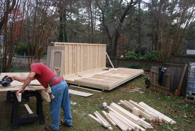 12' x 20' barn style workshop