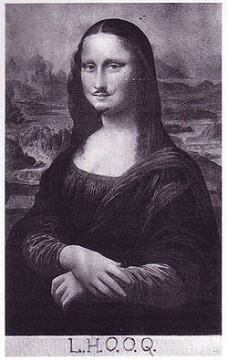 250px-Marcel_Duchamp_Mona_Lisa_LHOOQ1