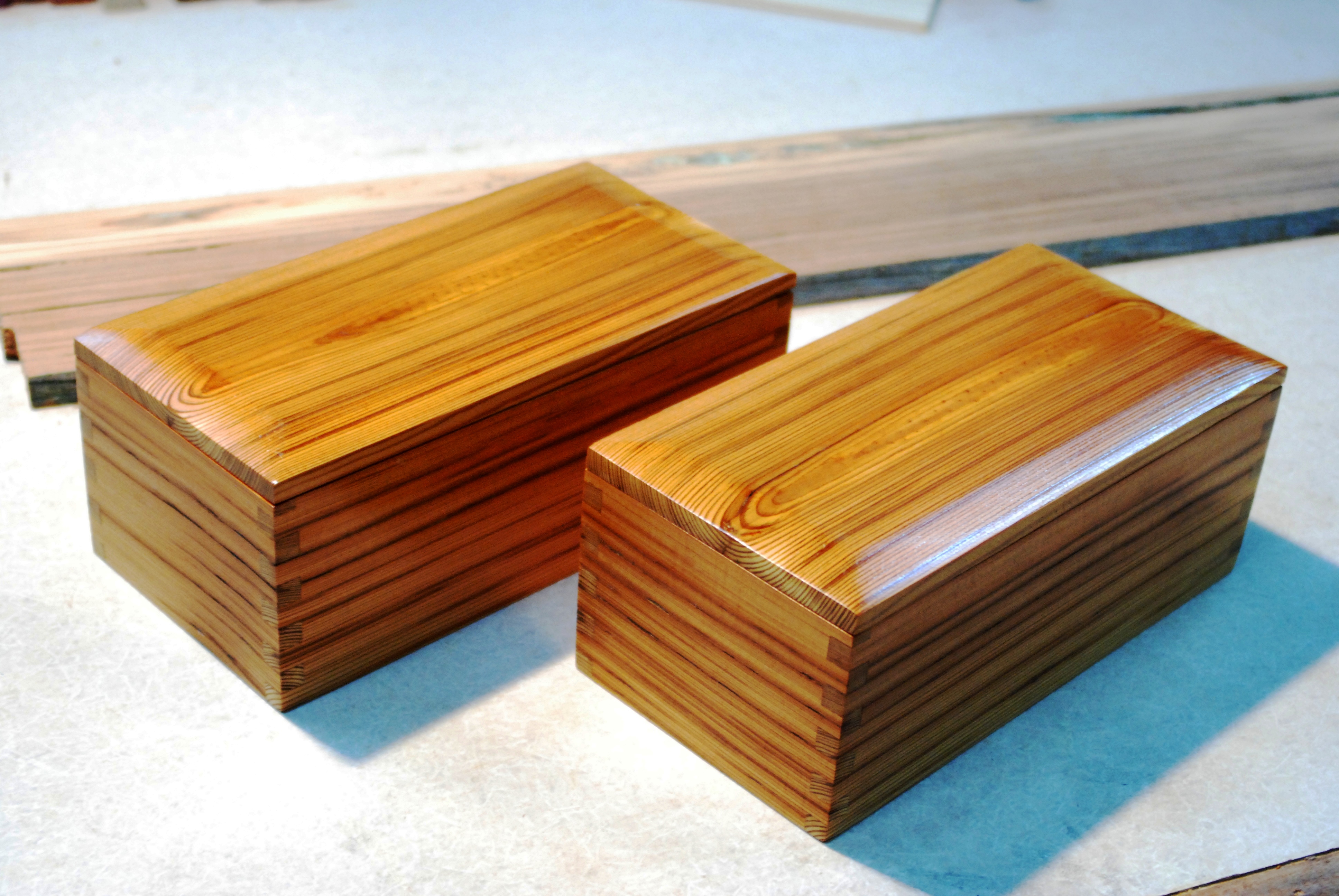 Barn wood boxes