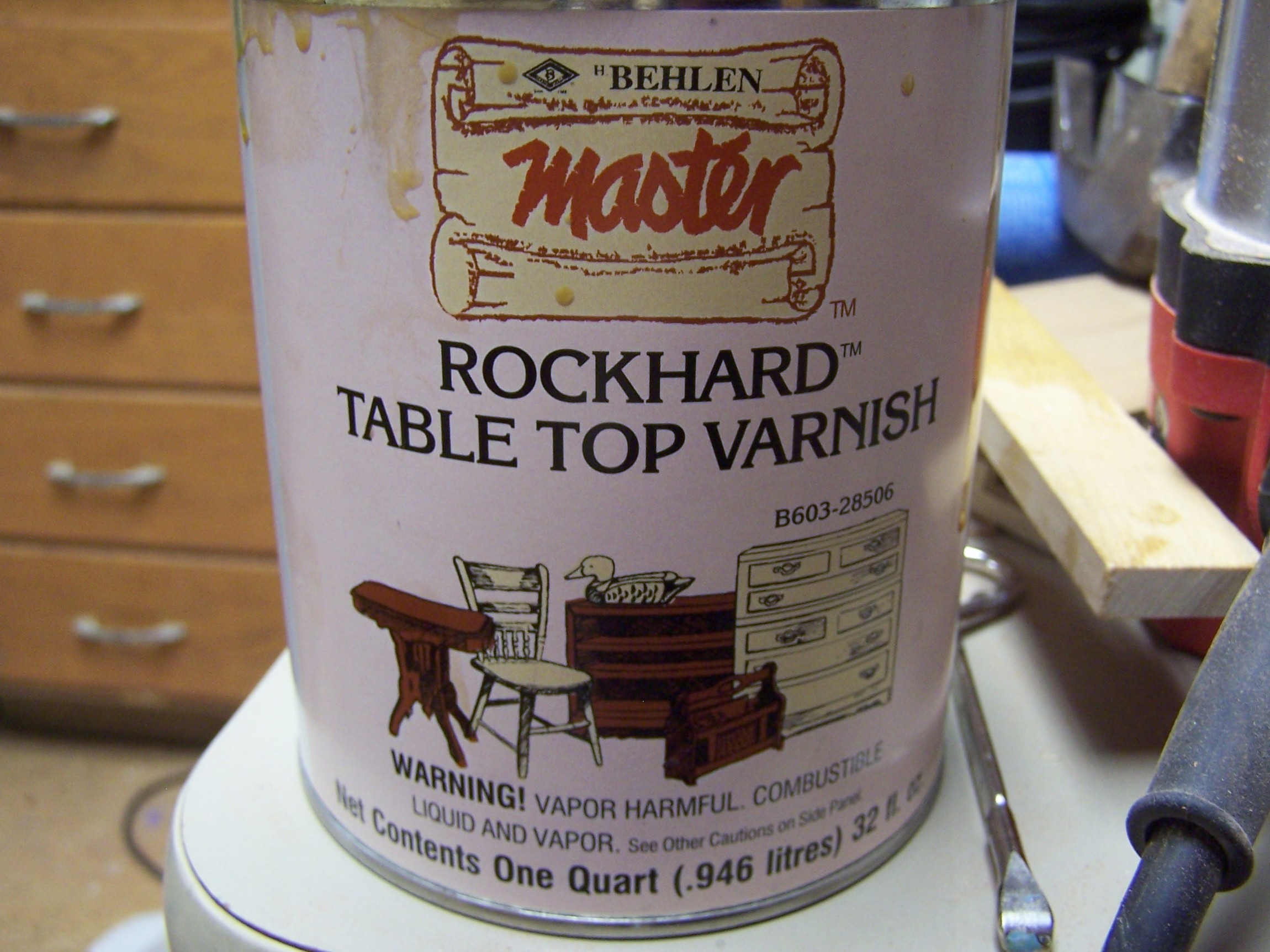 BCT15 - Rockhard Table Top Varnish