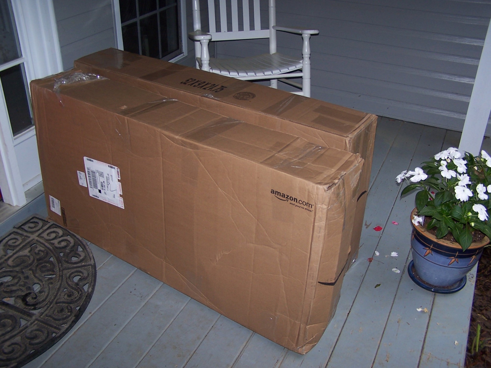 Big Boxes on My Porch