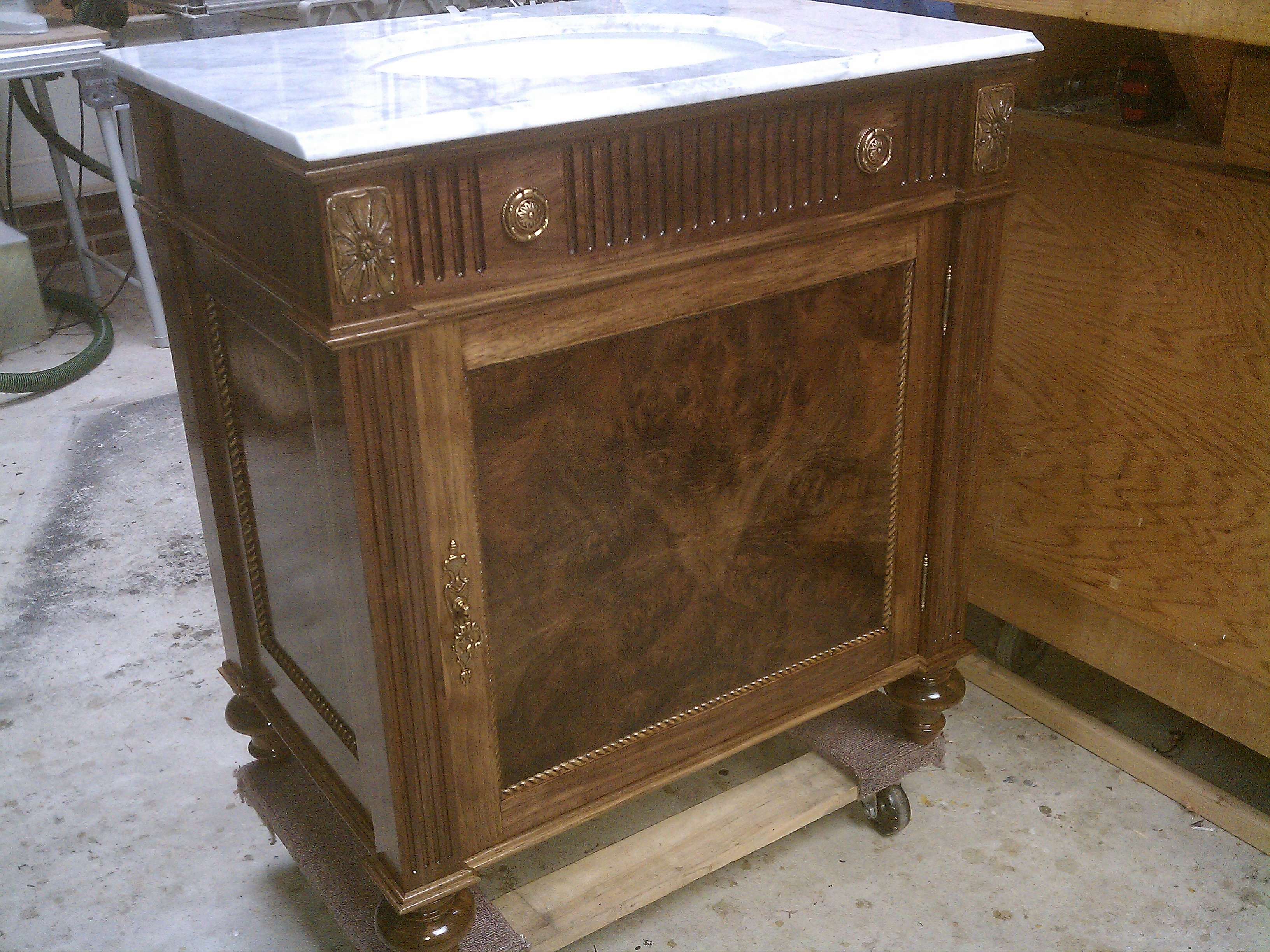 Black Walnut Vanity