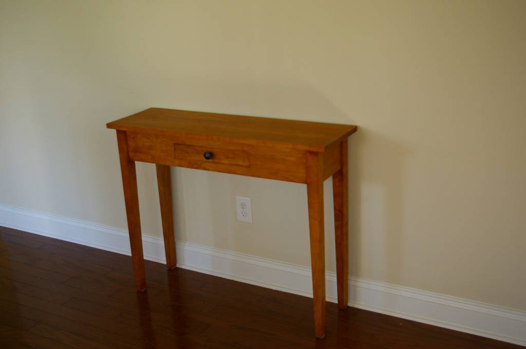 cherry hall table