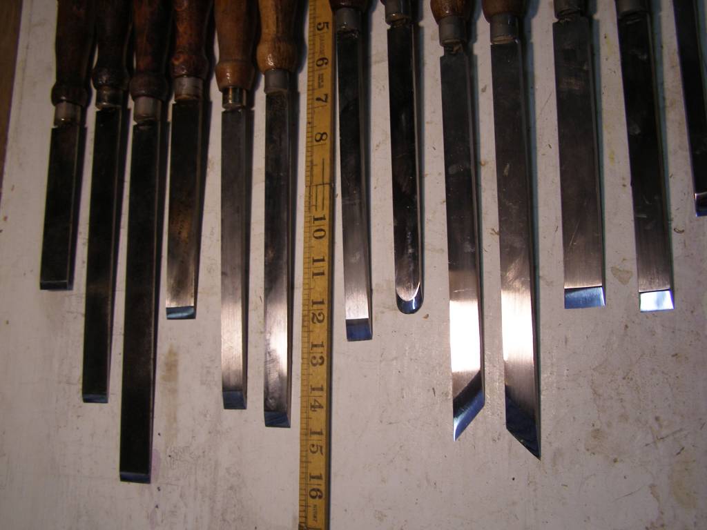 Chisels - home made 1 0f 5