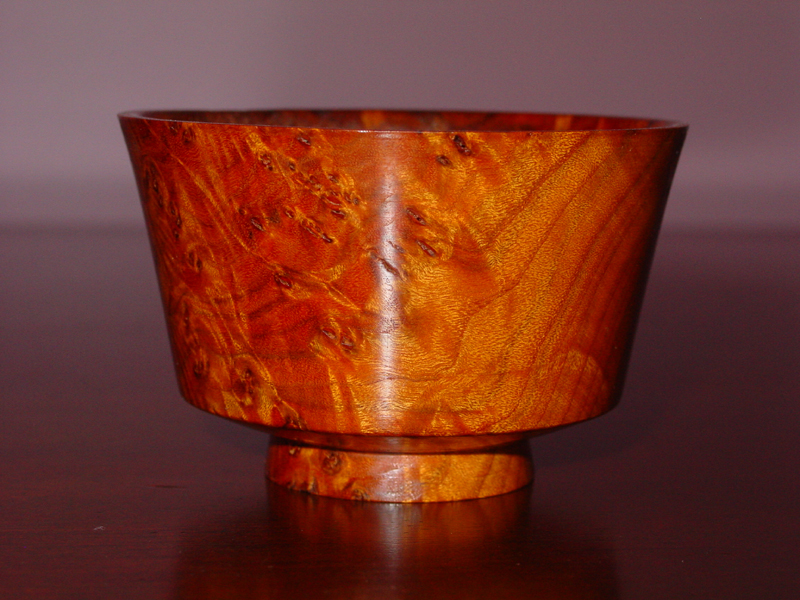 Chitum burl cup