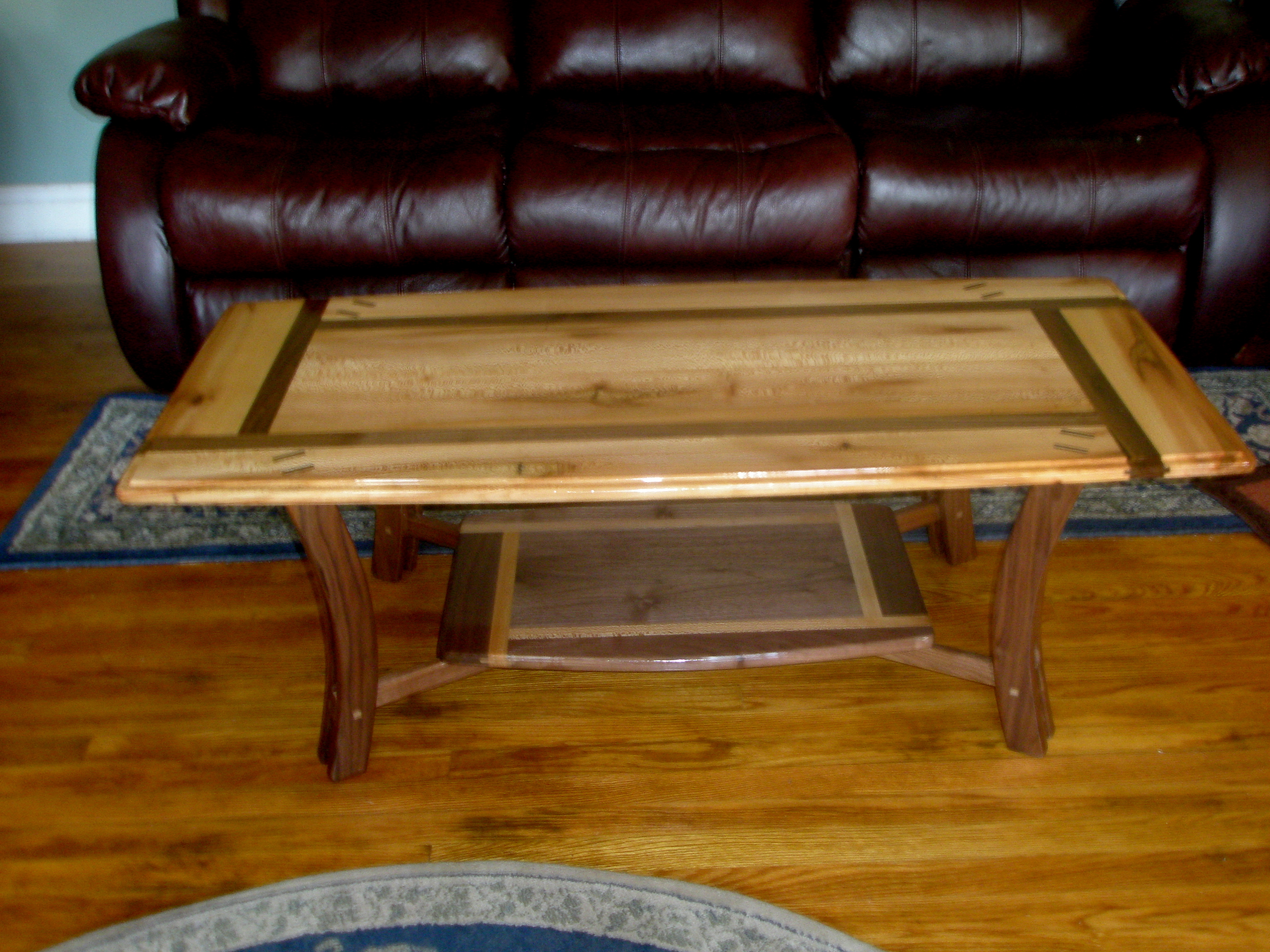 Coffee table finally in living room