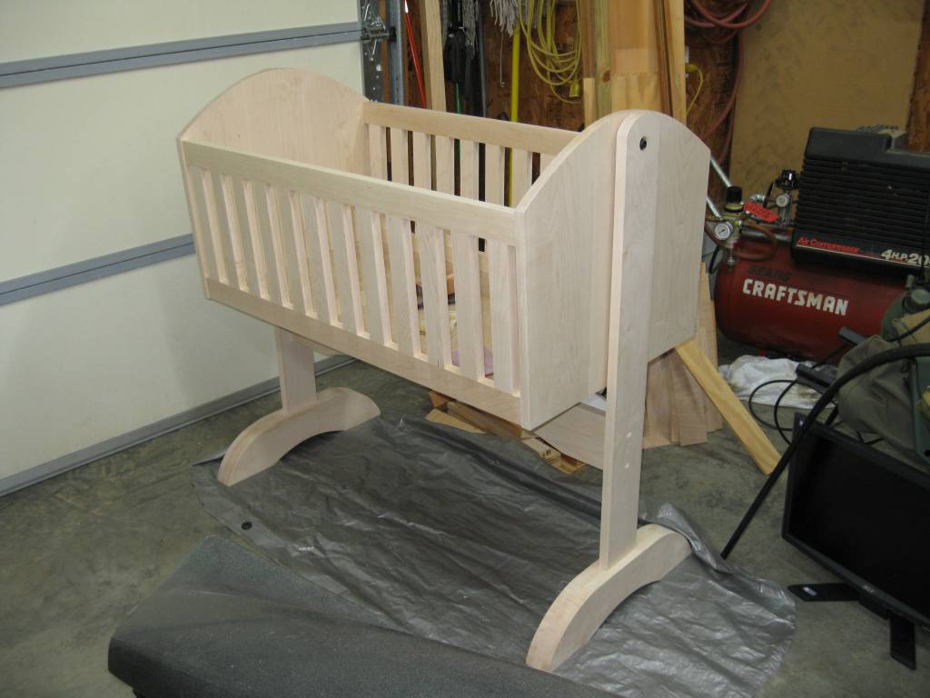 Cradle- still sanding!