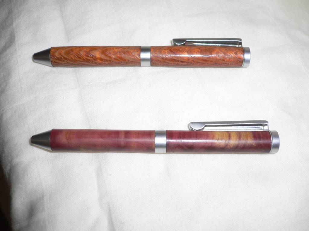 Credit Card Pens, Cedar and LaceWood