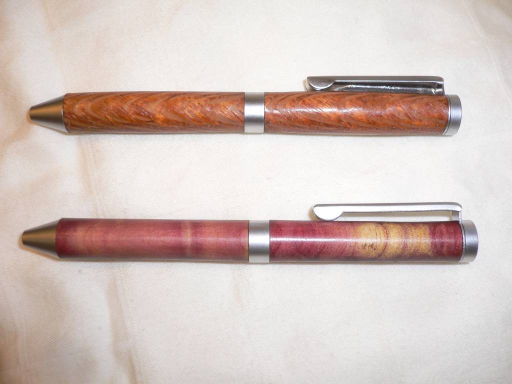 Credit Card Pens, Cedar and LaceWood