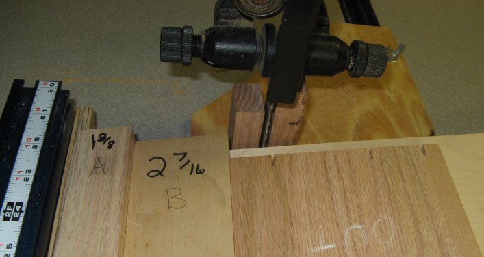 Cutting dovetails on bandsaw, scrollsaw and router table