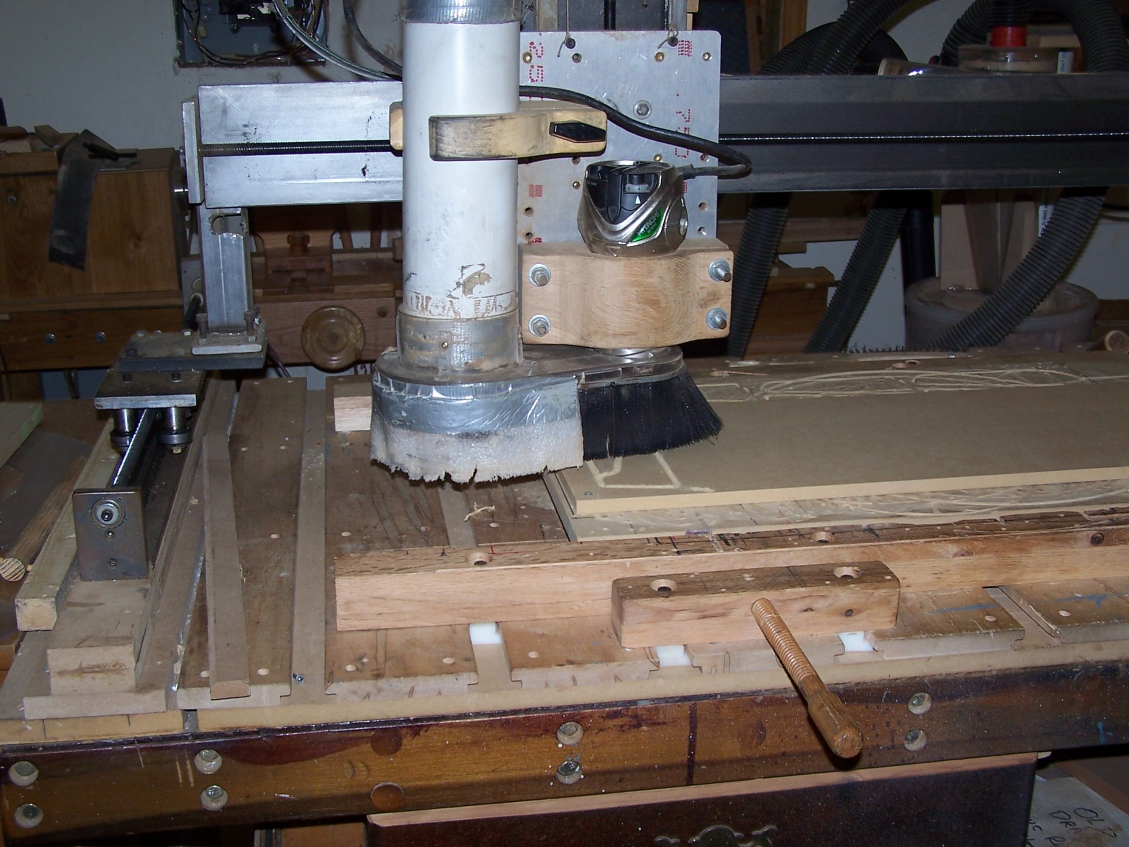 CVC-06 CNC Router at Work