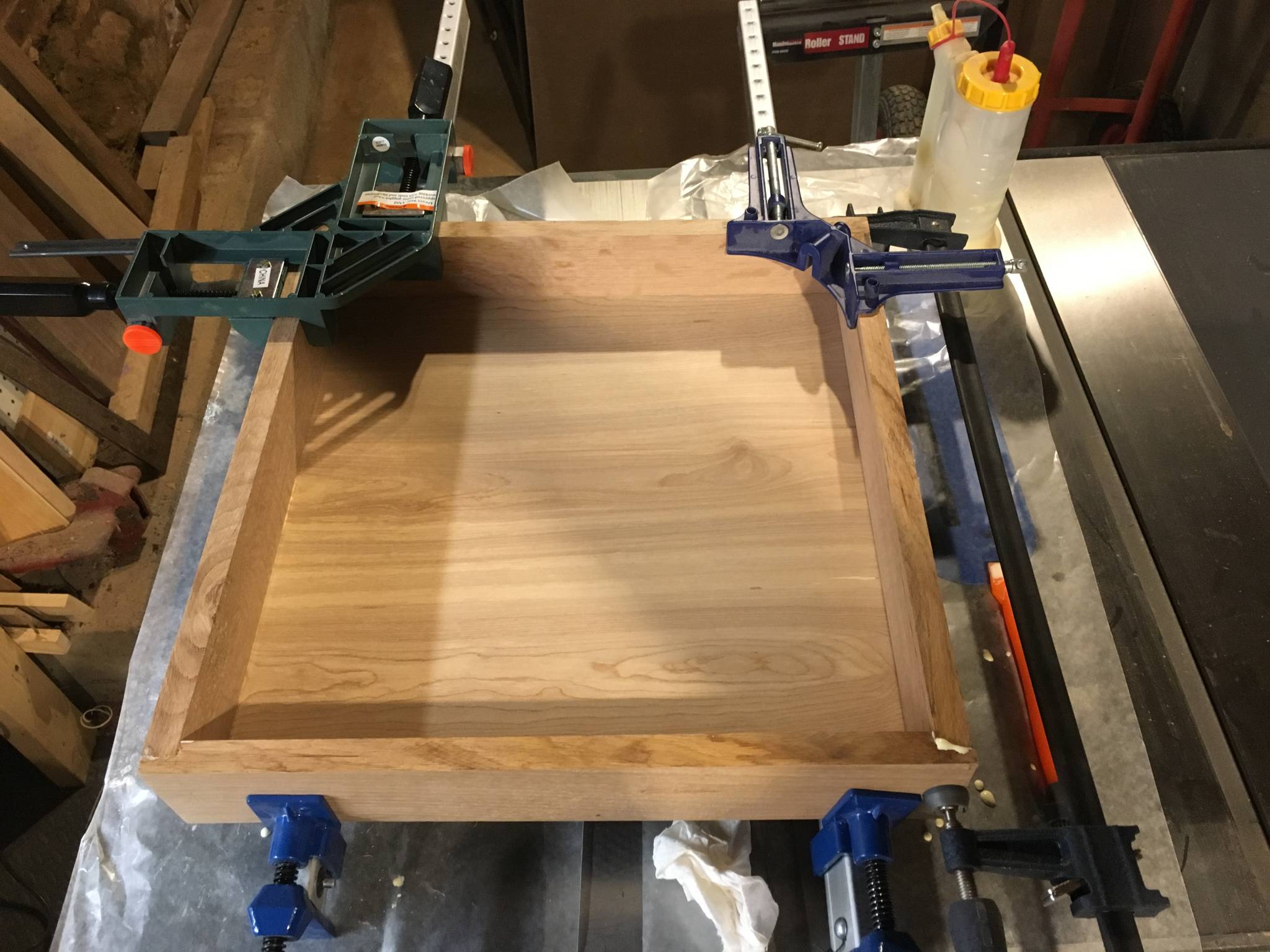 drawer glue up