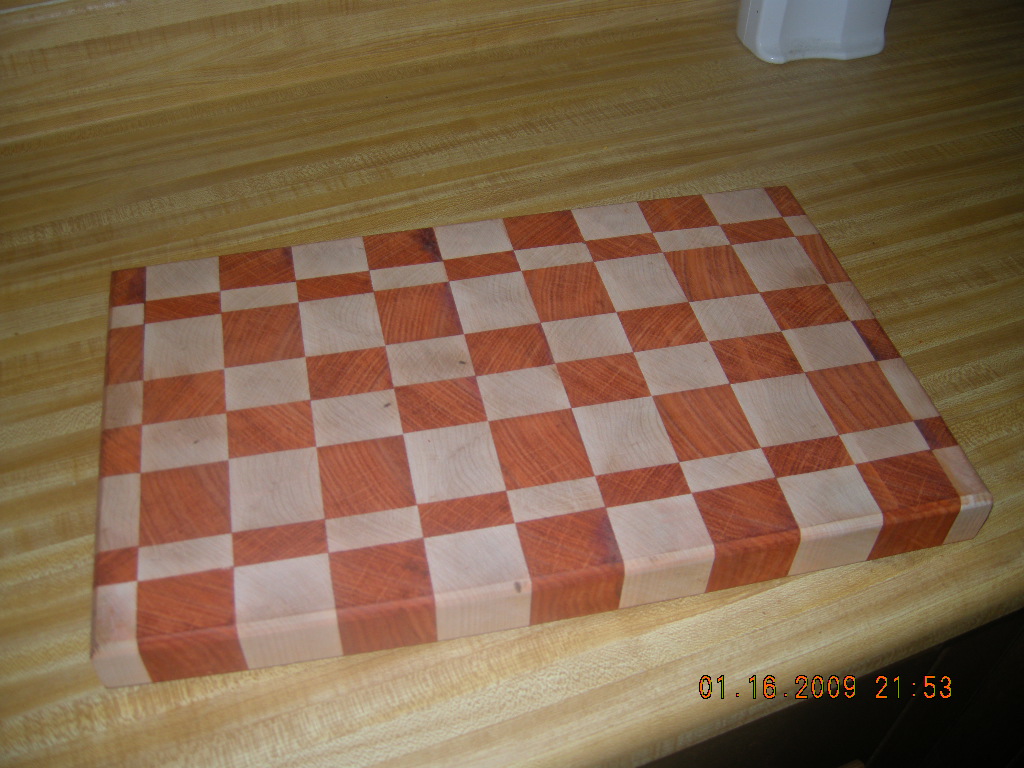 end grain cutting board