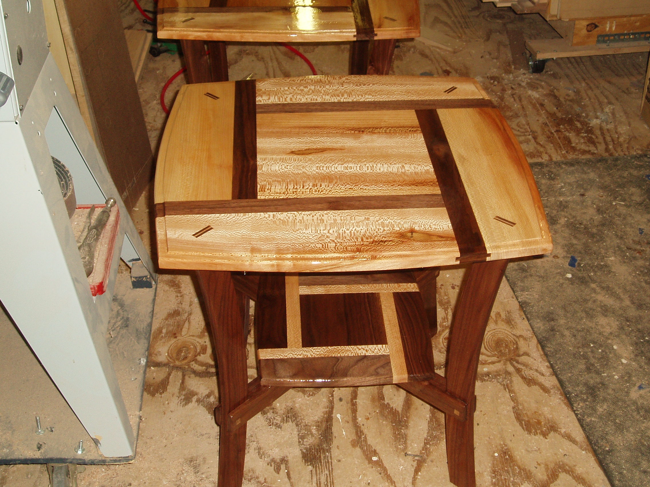 End Tables 2nd coat