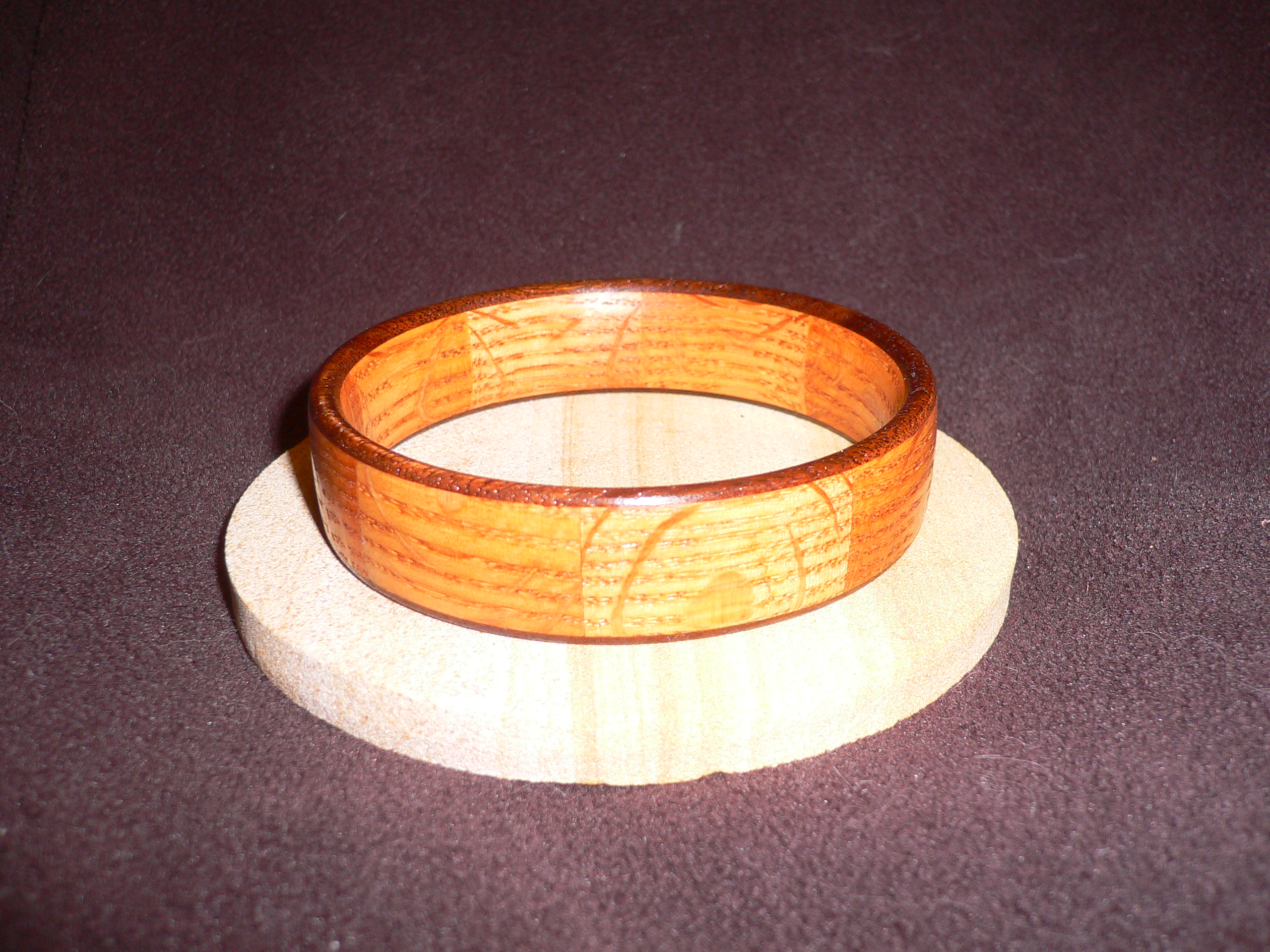 First Segment, Oak & Walnut Bracelet