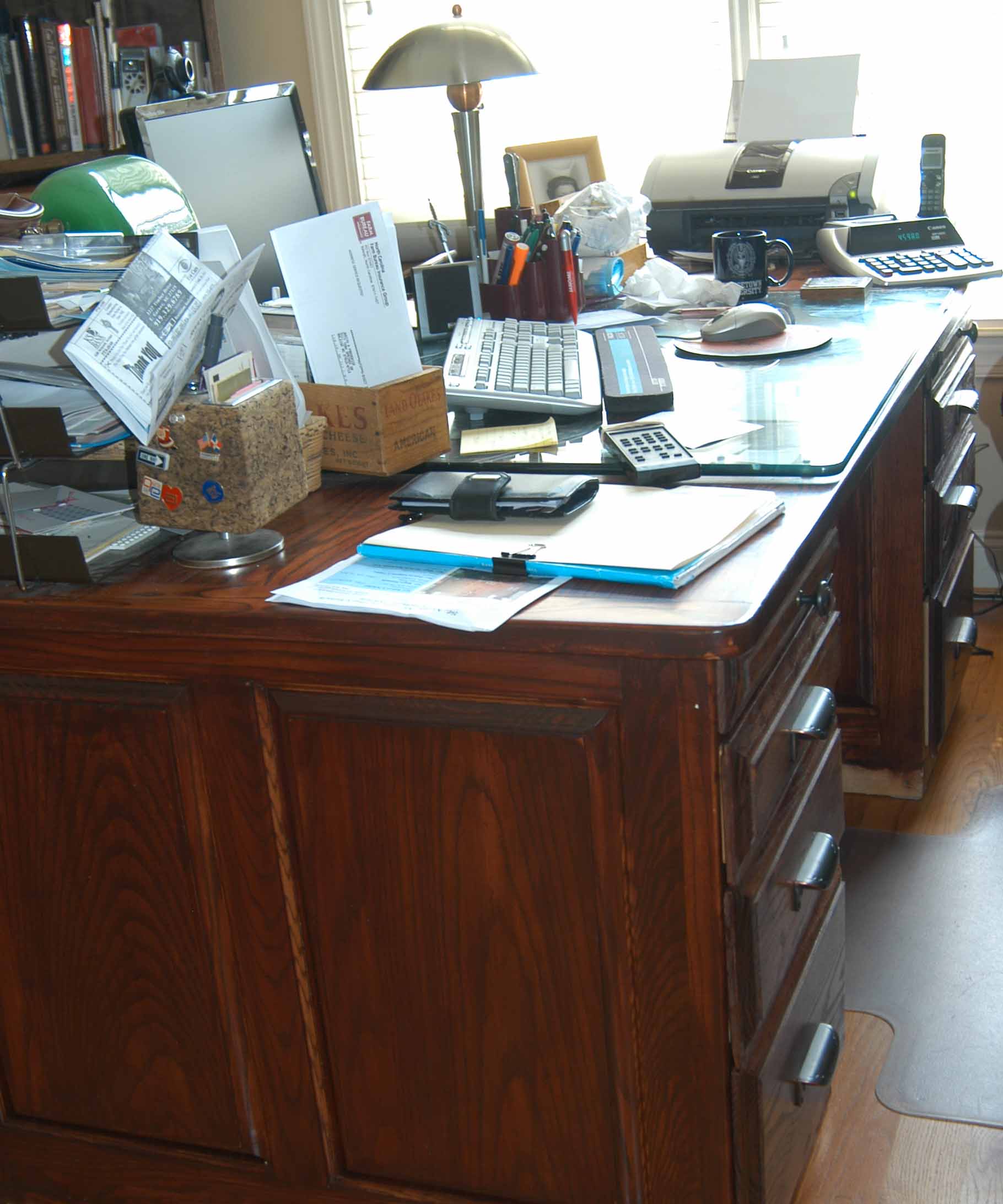 Home office desk - ash