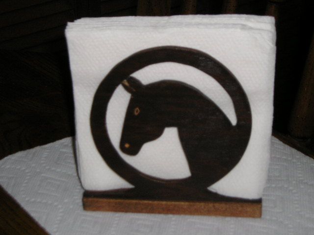 Horse Head Napkin Holder