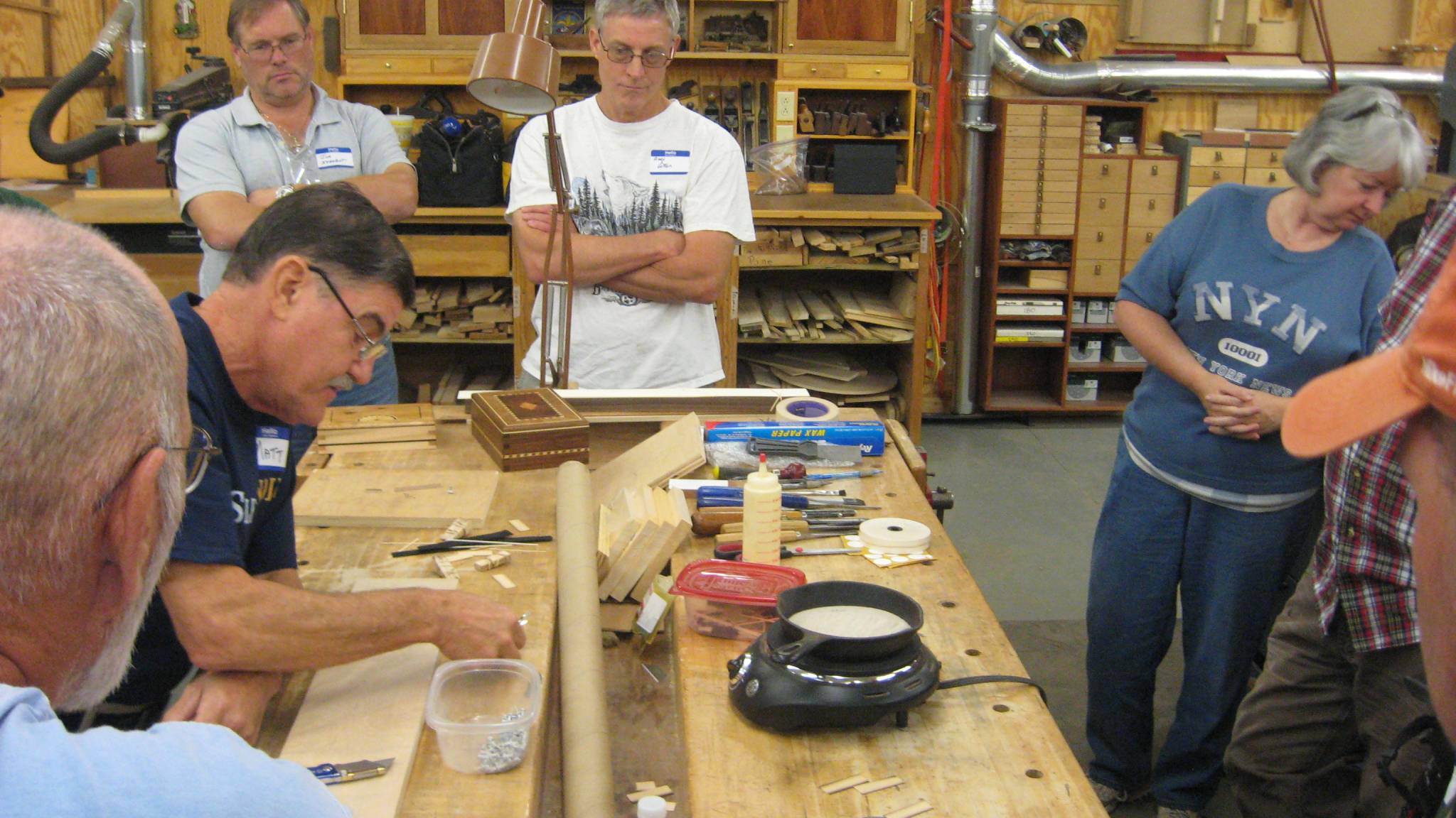 Inlay workshop w/ Matt Furjanic