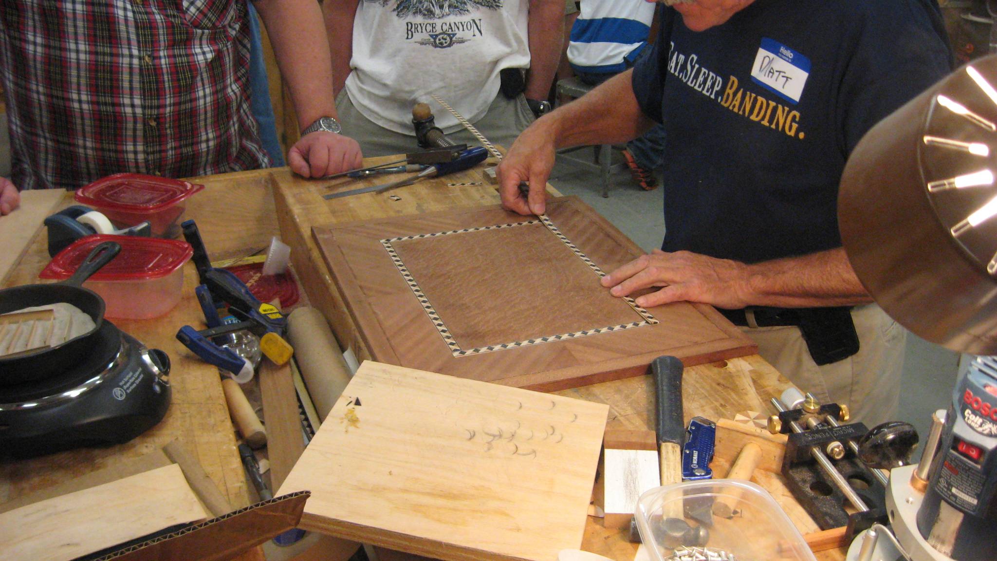 Inlay workshop w/ Matt Furjanic