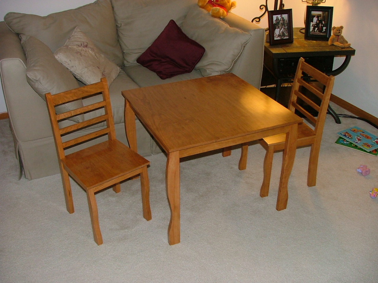 Kids Table in Cherry