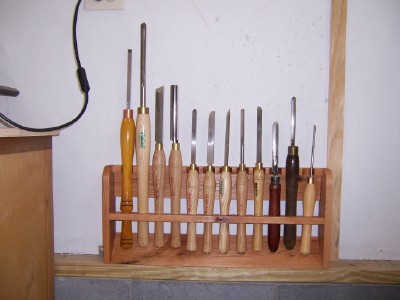 Lathe tools rack