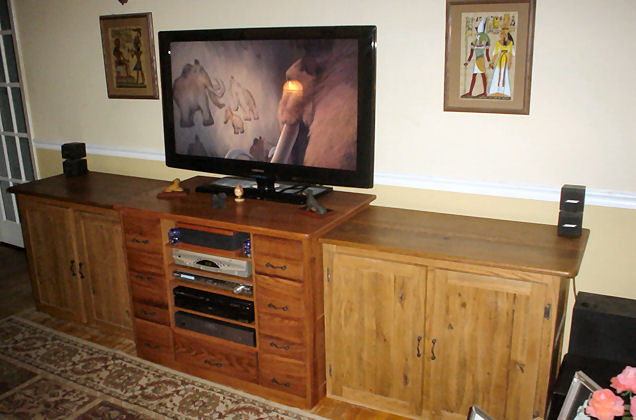 LCD Entertainment Center