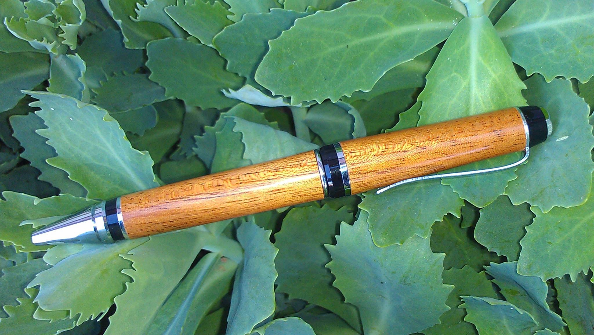 Mahogany Cigar Pen - Chrome