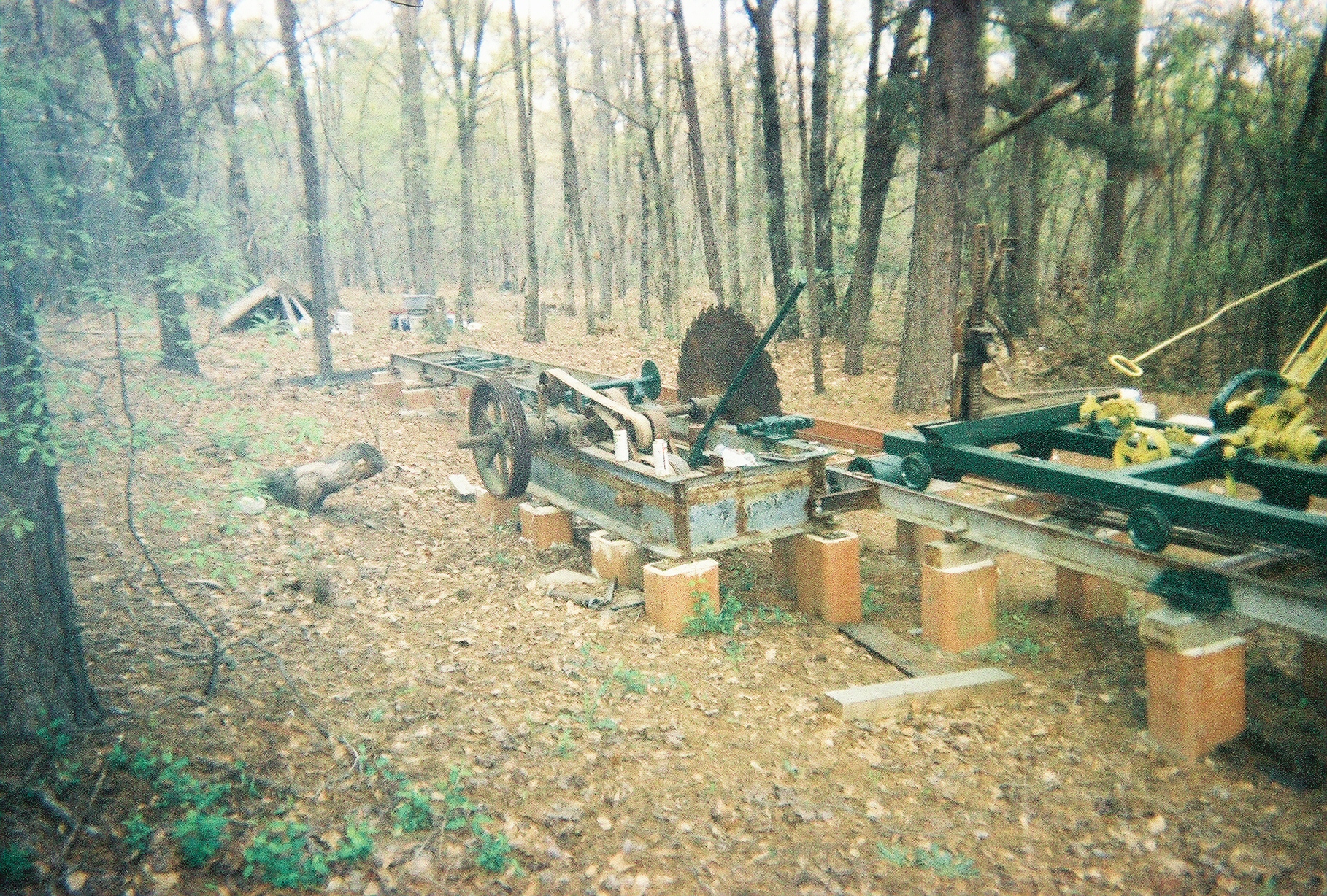 Meadows sawmill husk (during restoration).