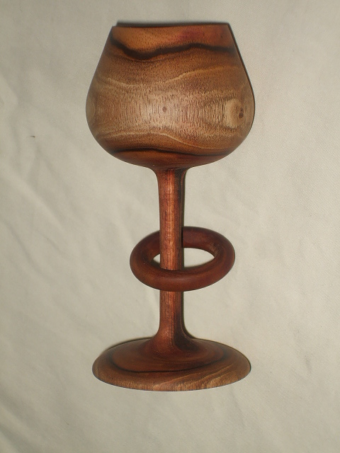 Milo Goblet W/captive ring