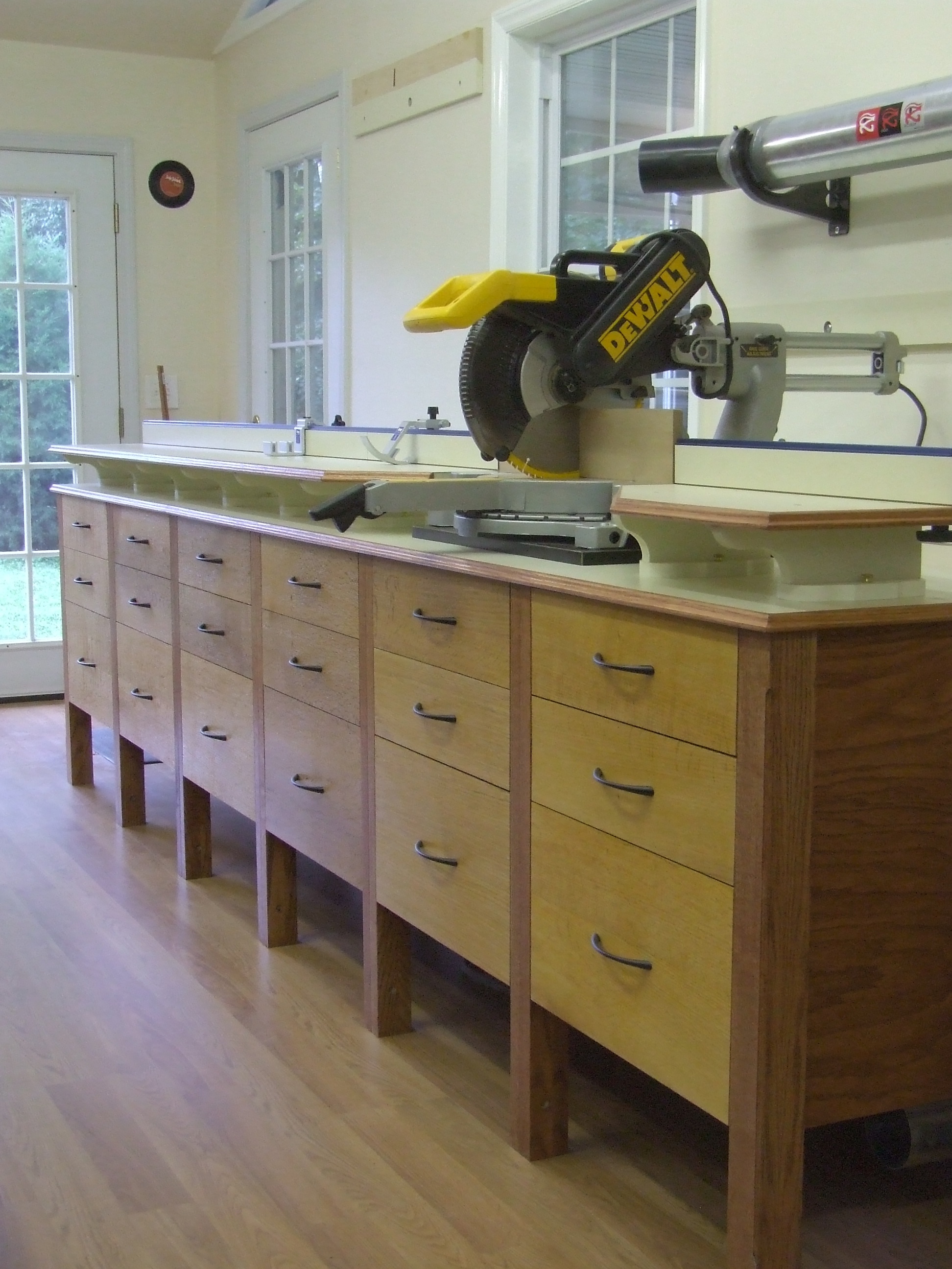 miter saw cabinet