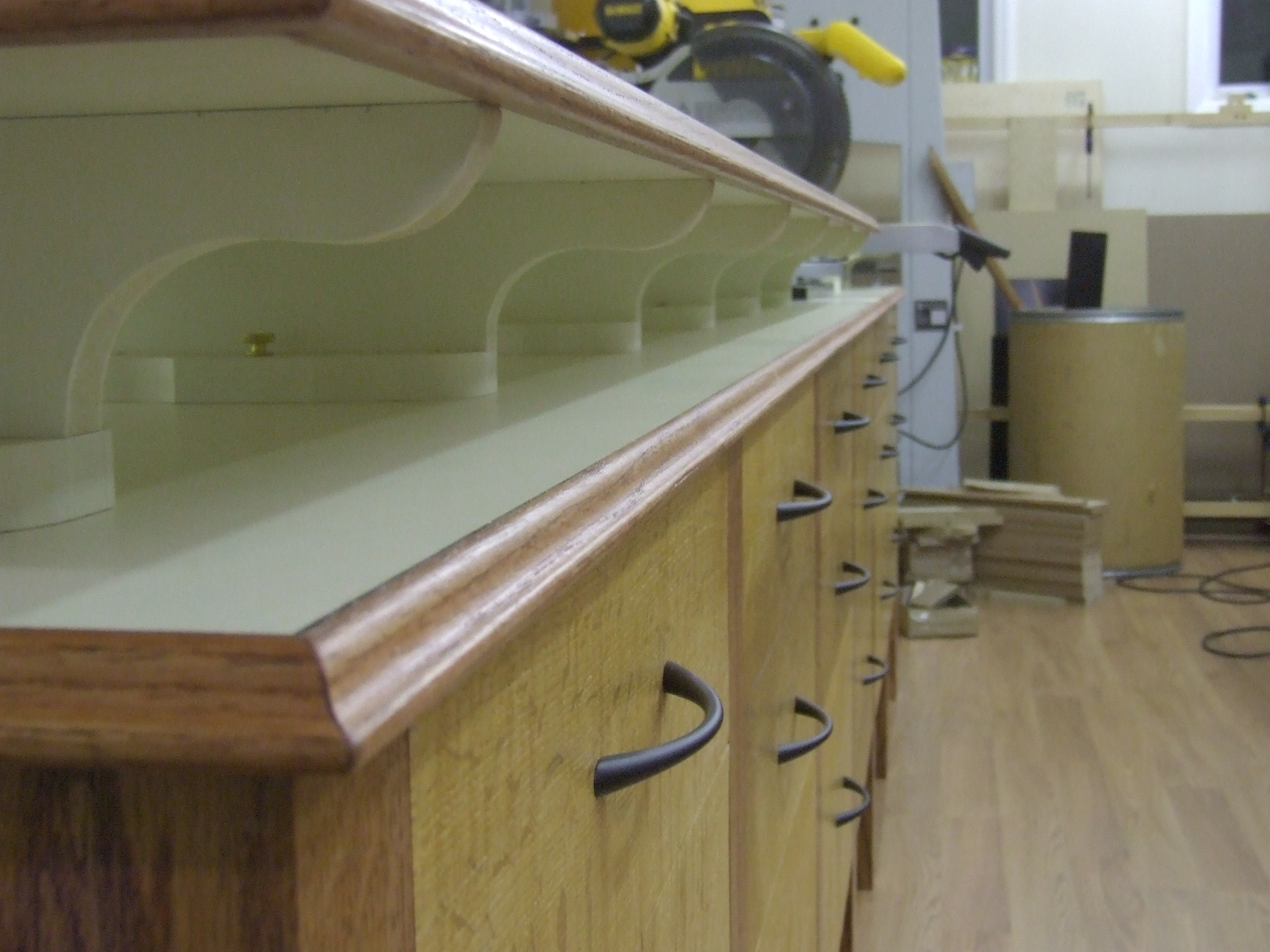 miter saw cabinet