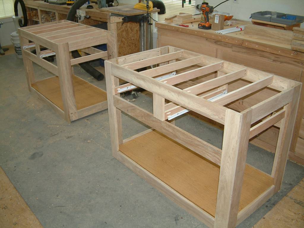 Miter saw cabinets