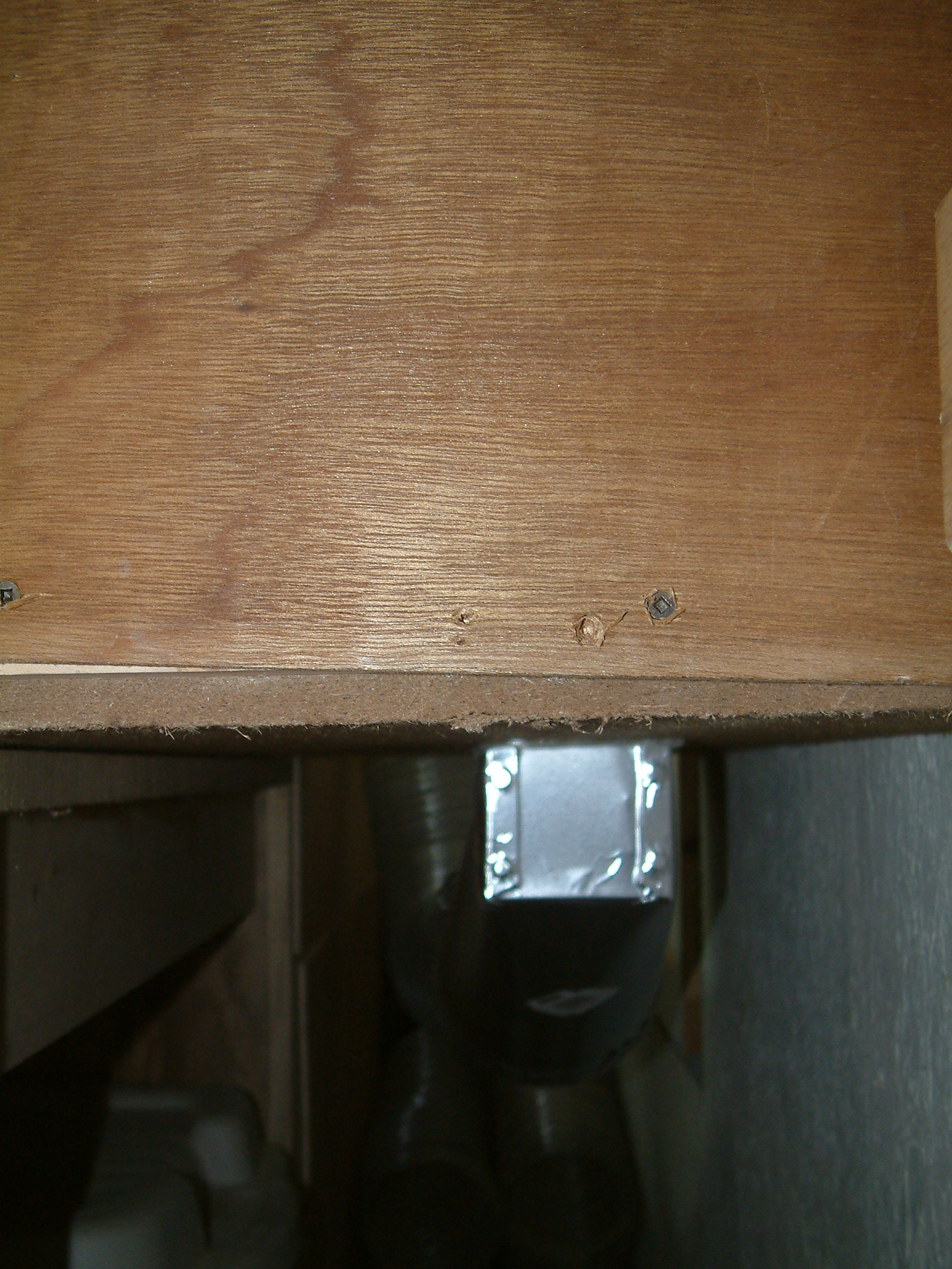 Miter saw dust collection hood NC Woodworker