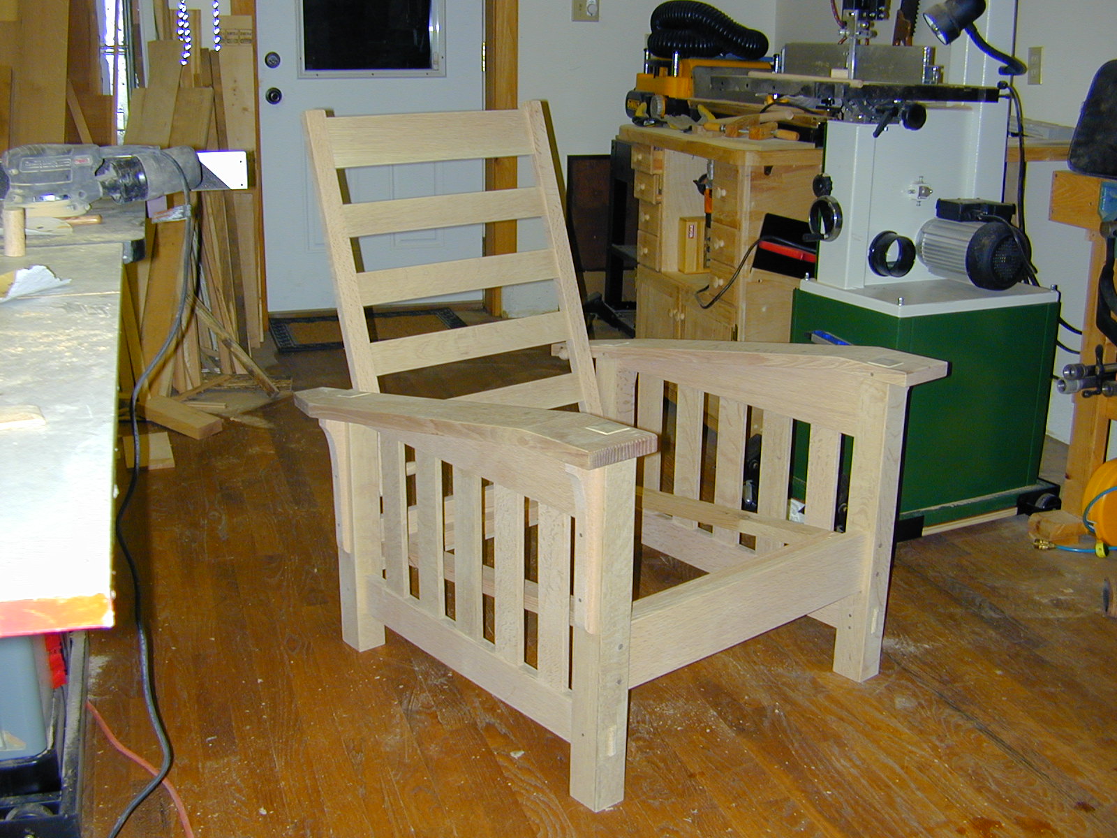 Morris Chair in progress