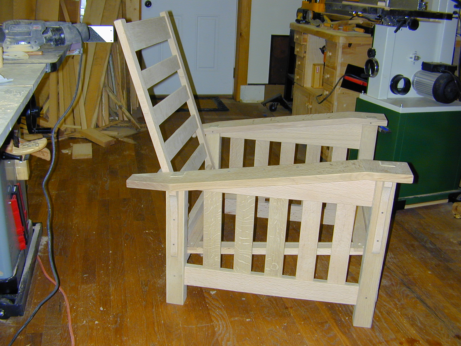 Morris Chair in progress