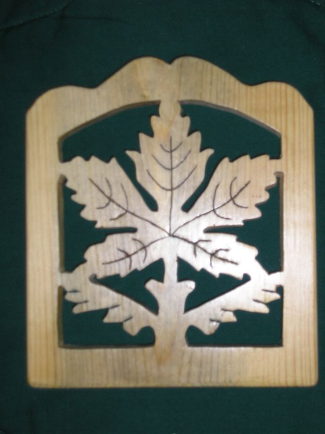 Oak Leaf Kitchen Trivet