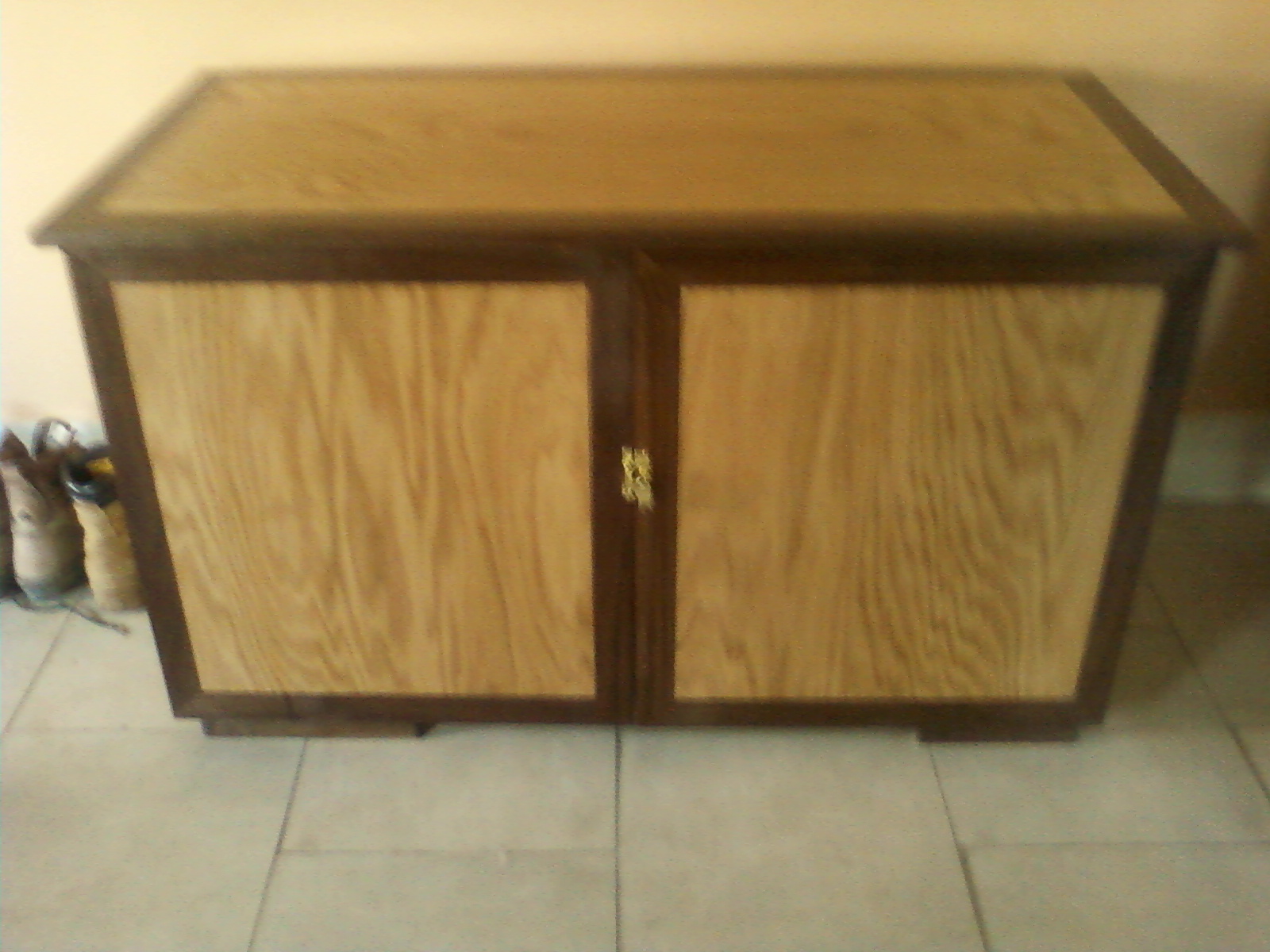 Oak Sewing Cabinet