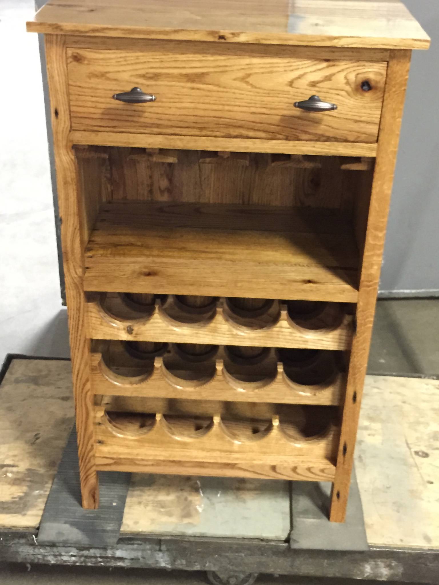 Pallet Wine Rack